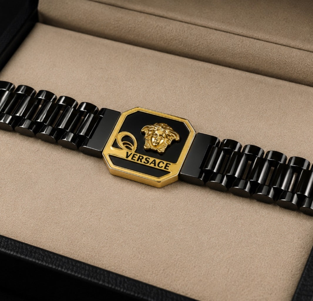 Versace medusa band bracelet