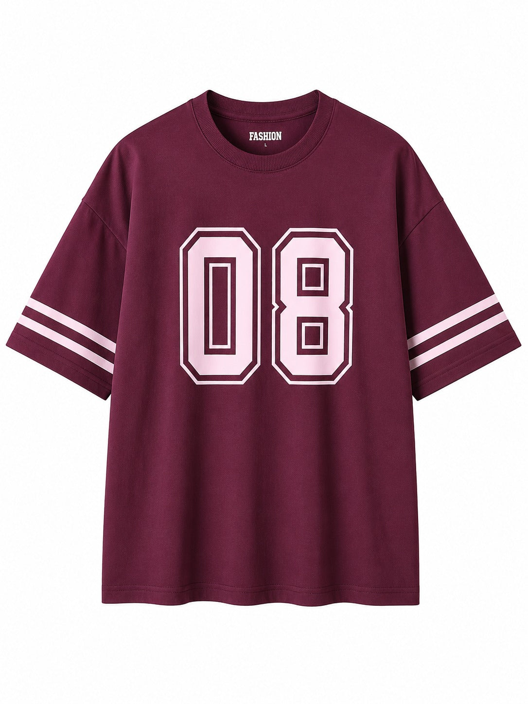 Drop shoulder baggy shirt