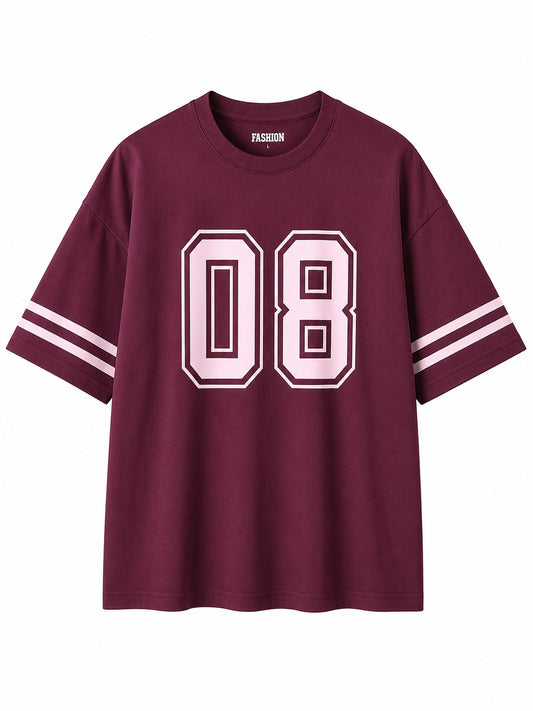 Drop shoulder baggy shirt